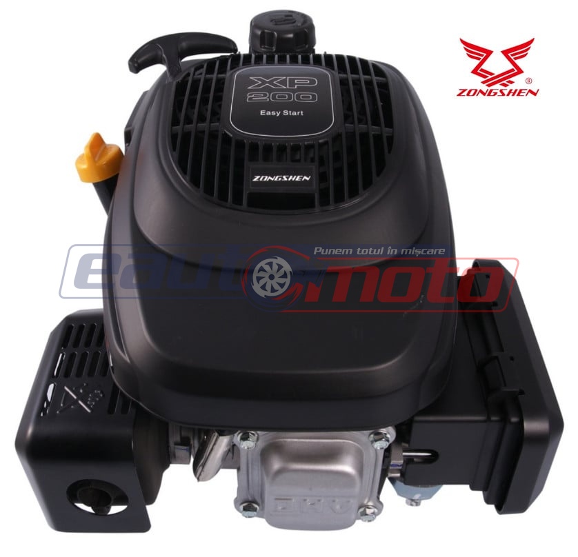 Motor pentru mașină de tuns gazon Zongshen XP200A (ax 22.2 Ø - 84mm) 6.5 CP (șoc automat)