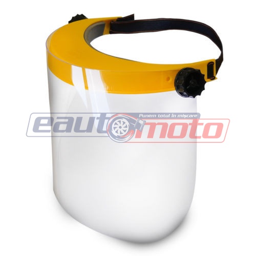 Casca simplă de protecție pentru motocoasă (plexiglas)