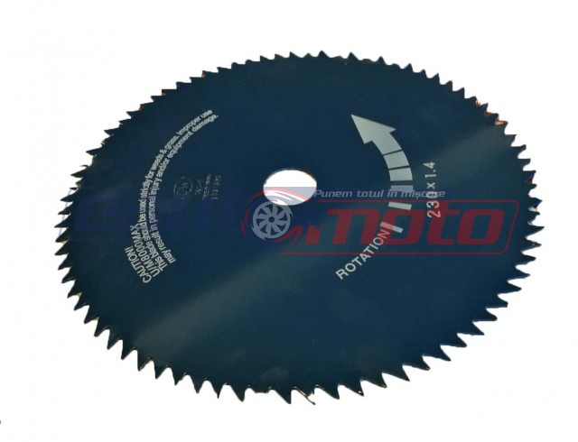 Disc de tăiere motocoasă 230 x 80 T x 25.4mm Red Mountain