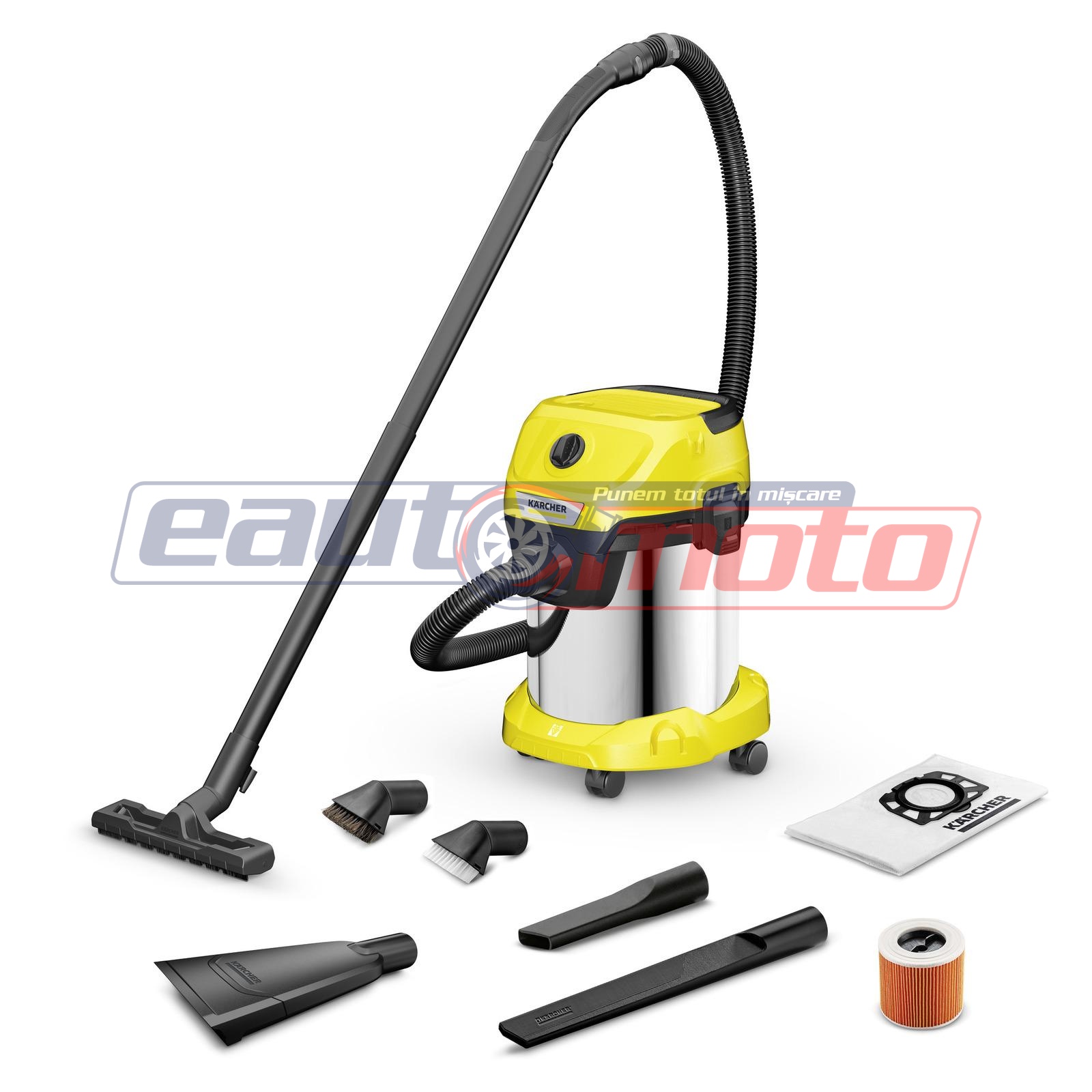 Aspirator Umed-Uscat KARCHER WD 3 S V-17/6/20 Car, Model 1.628-149.0