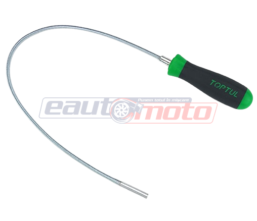 Recuperator magnetic flexibil JJAD0518 TOPTUL, lungime activa 457 mm, lungime totala 572 mm, maner aderent