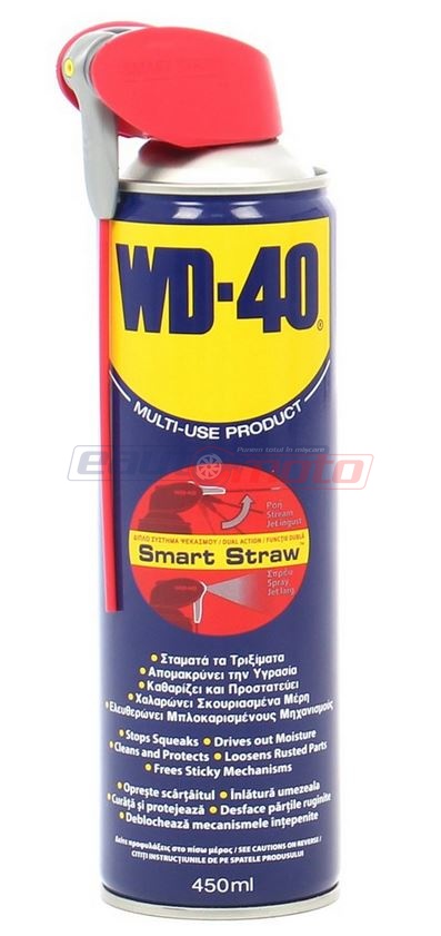 Spray WD40 Smart Straw multifunctional 450 ml