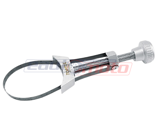 Cheie pentru filtru ulei cu curea metalică TOPTUL JDAZ65B0, prindere 65-110 mm, lungime mâner 290 mm