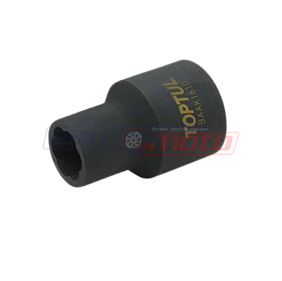 Cheie TOPTUL BAAK1611 tubulara extractoare suruburi, antrenor patrat 1/2 inch, deschidere cheie 11 mm, lungime 34 mm, crom molibden