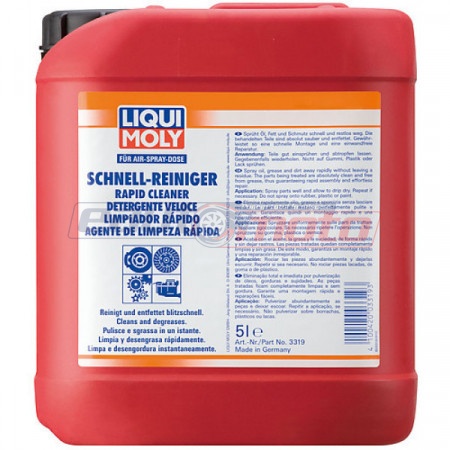 Solutie LIQUI MOLY 3319 degresanta pentru curatare rapida, volum 5 litri