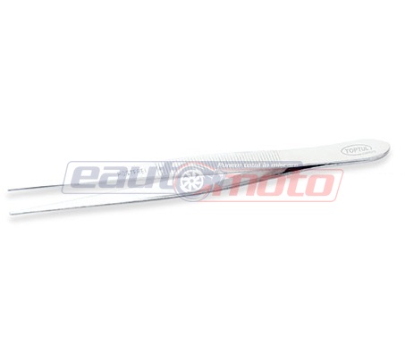 Penseta TOPTUL JJAV0312 cu varf drept, lungime 115 mm, din otel inoxidabil