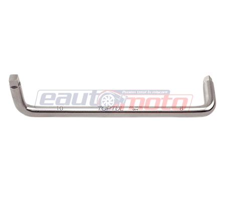 Cheie JEL0810 buson ulei TOPTUL, deschidere cheie patrat 8x10 mm, pentru Citroen, Peugeot, Renault