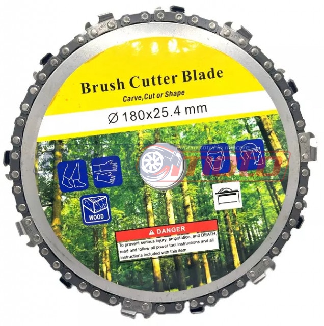 Disc pentru motocoasă cu lanț de drujbă, dimensiuni 235mm x 25.4mm