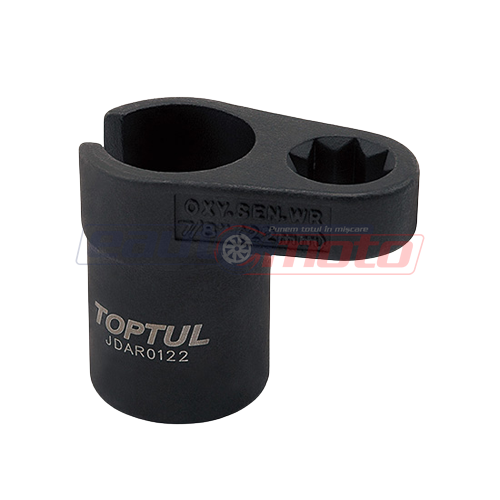 Cheie JDAR0122 sonda Lambda TOPTUL, deschidere 7/8 inch/22 mm, lungime 50 mm, crom molibden