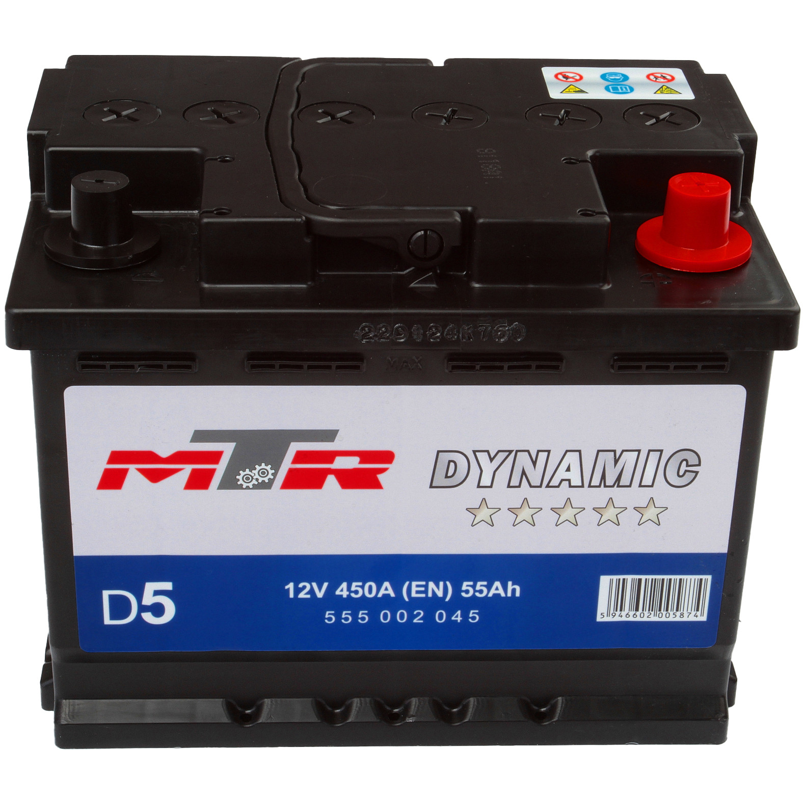 Acumulator Dynamic MTR 55 Ah