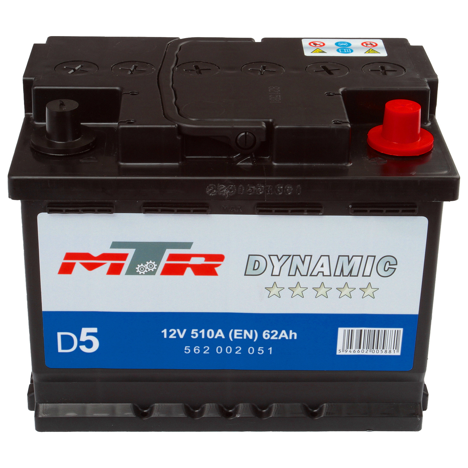 Acumulator Dynamic MTR 62 Ah