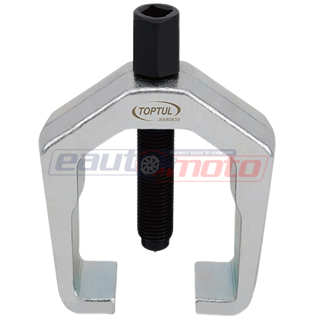 Extractor TOPTUL JEAB0833, rulmenti cu 2 brate, desfacere brate 33 mm, lungime brate 64 mm, otel
