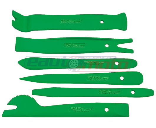 Set piese pentru demontat tapiteri TOPTUL JGAS0601, lungime 200 mm, din plastic nylon