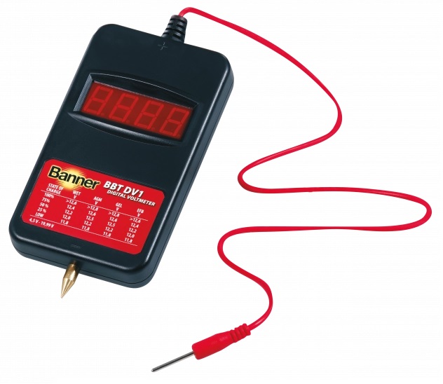 Tester pentru baterii BANNER, model 1210000121