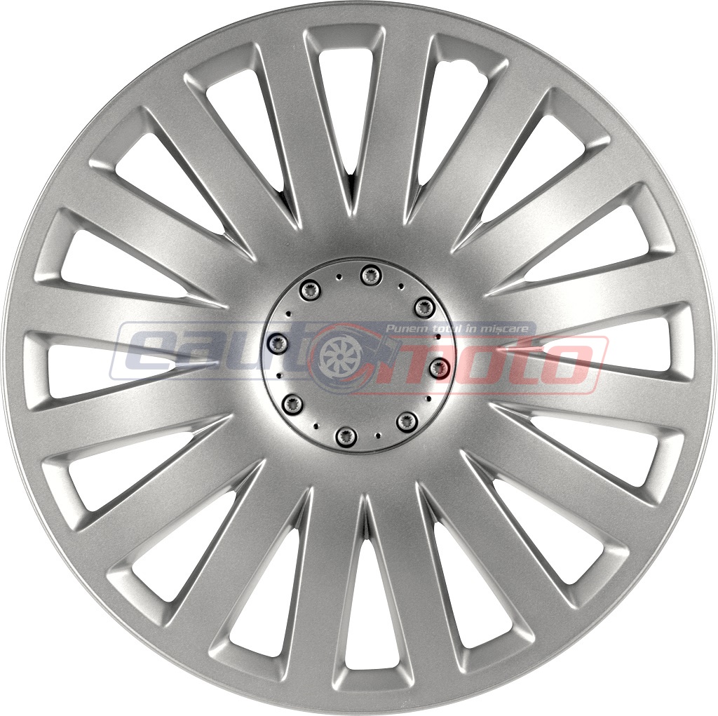 Set Capace Roti Derby Smart Argintii 15