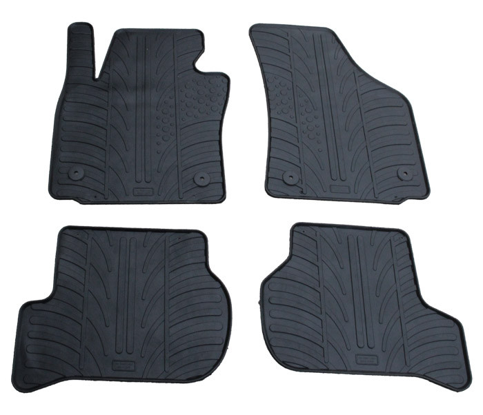 Covorase Gledring cauciuc Seat Leon 1P 2005-2013 Leon Cupra, 4 buc