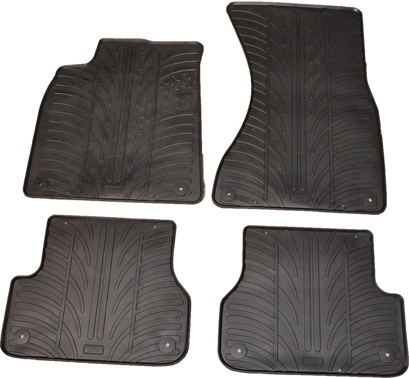 Covorase Gledring cauciuc Audi A6 (4G - C7) 2011-> Audi A7 2010->, 4 buc