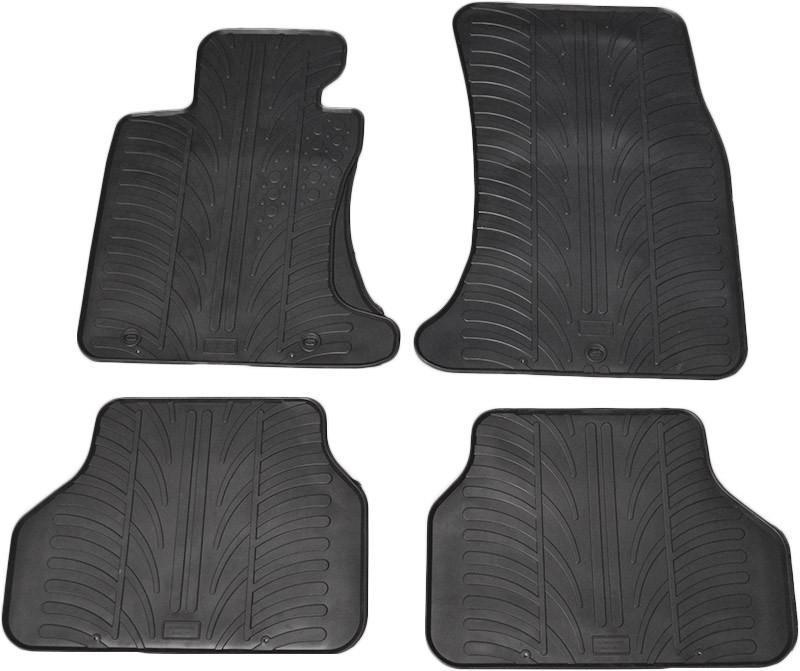 Covorase Gledring cauciuc BMW Seria 5 E60 E61 2004-2009, 4 buc