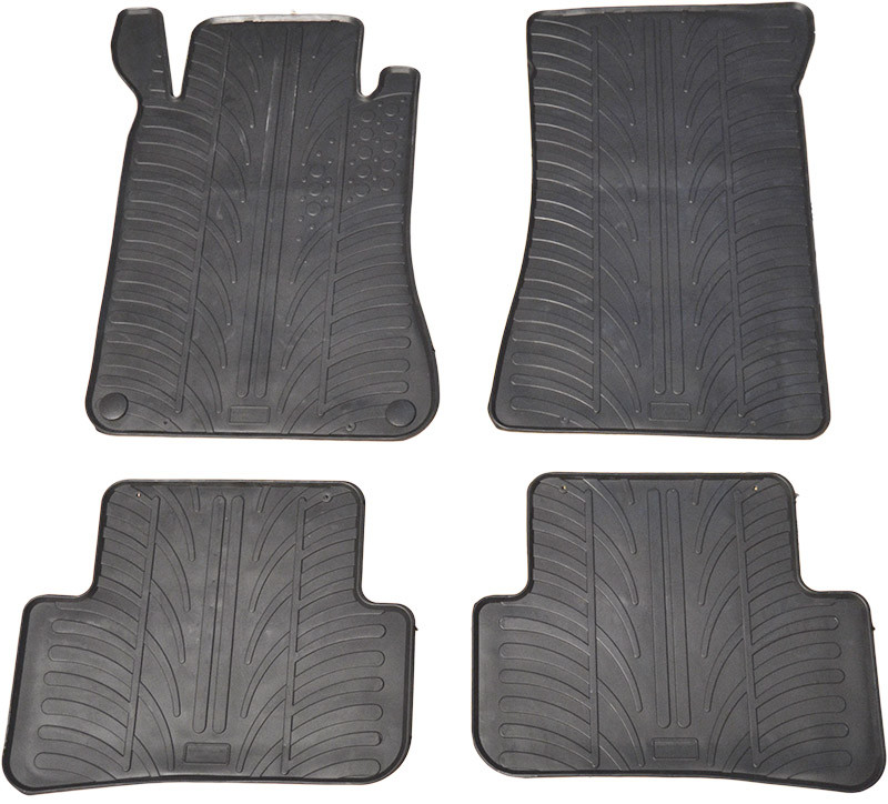 Covorase Gledring cauciuc Mercedes Clasa C 203 2001-2007 (W203 S203), 4 buc