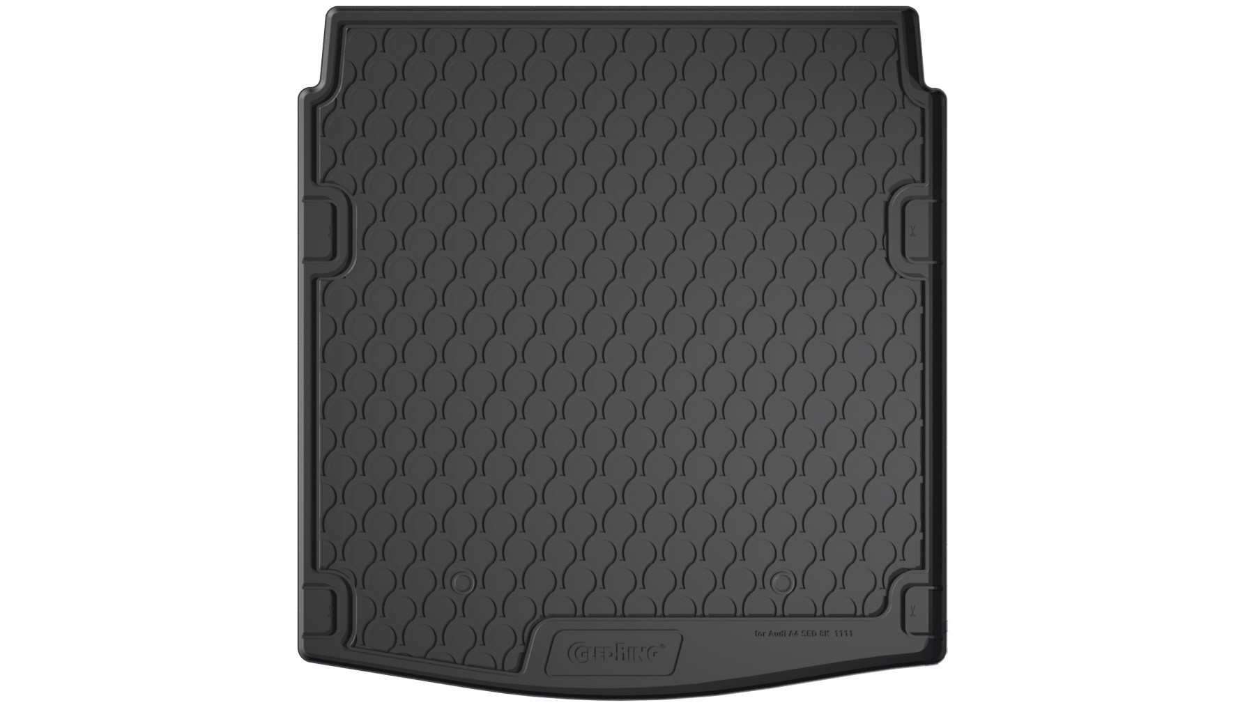Tavita Gledring portbagaj Audi A4 Sedan B8 8K, 05.2008-10.2015, din cauciuc