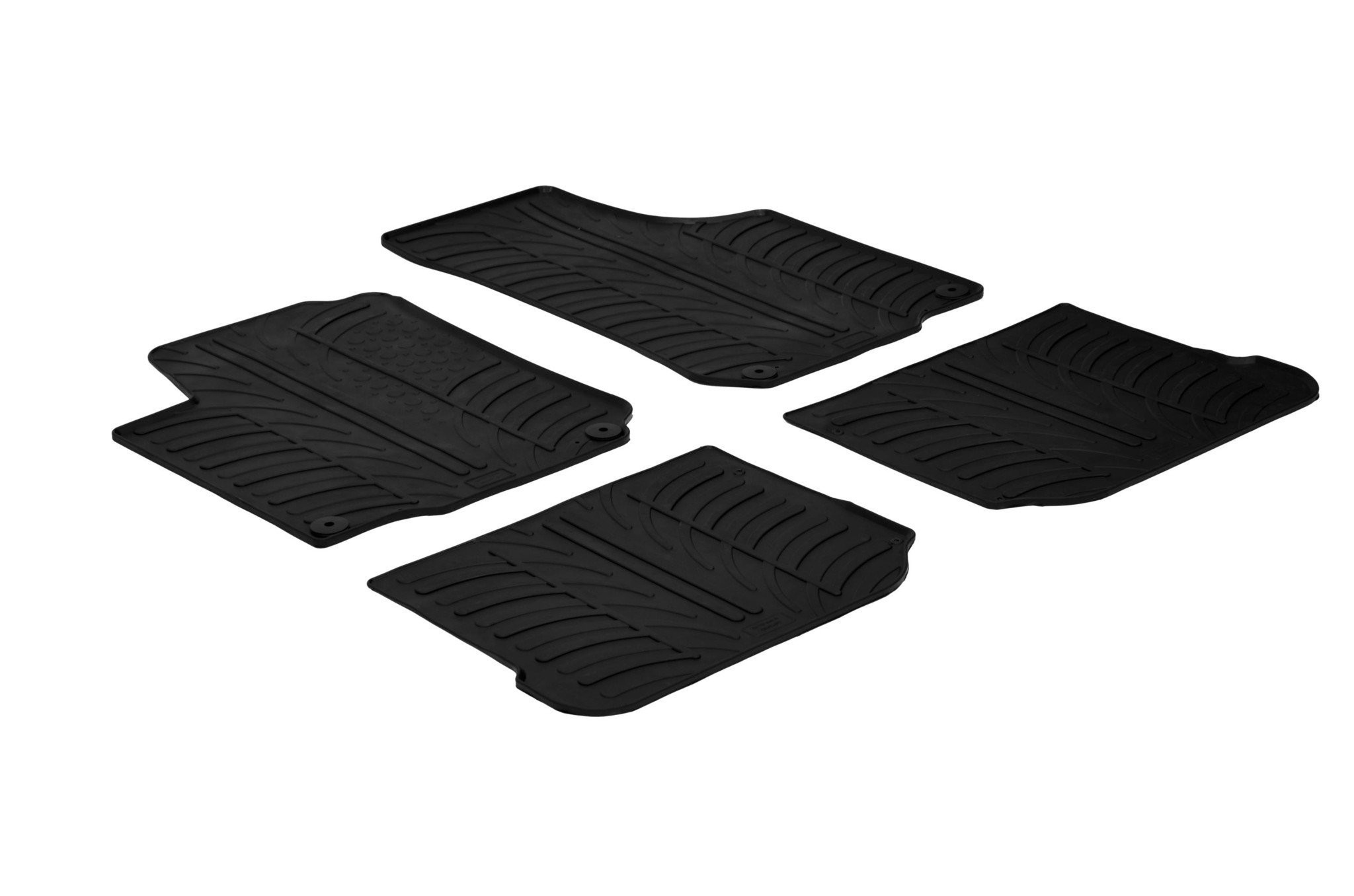 Covorase cauciuc pentru VW Golf 4 1998-2003, Bora și Beetle 1998-2004, Skoda Octavia 1 (1U2/1U5) 1997-2010