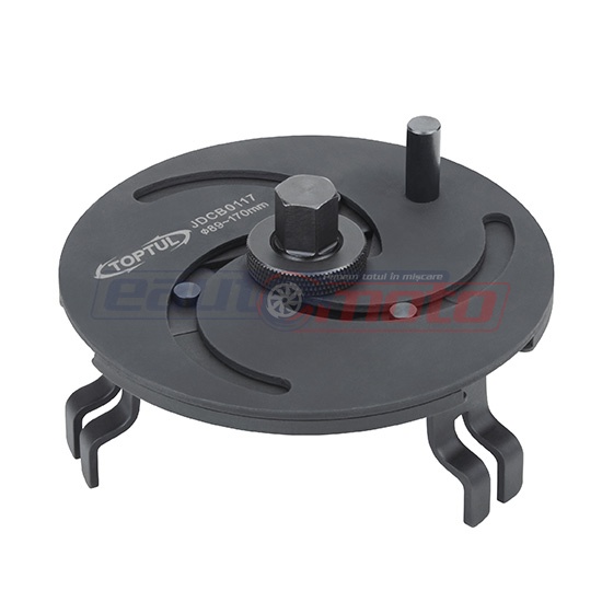 Cheie TOPTUL JDCB0117 reglabila pentru pompa combustibil, 3 gheare, capacitate 89 - 170 mm, antrenor hexagonal 16 mm, crom molibden