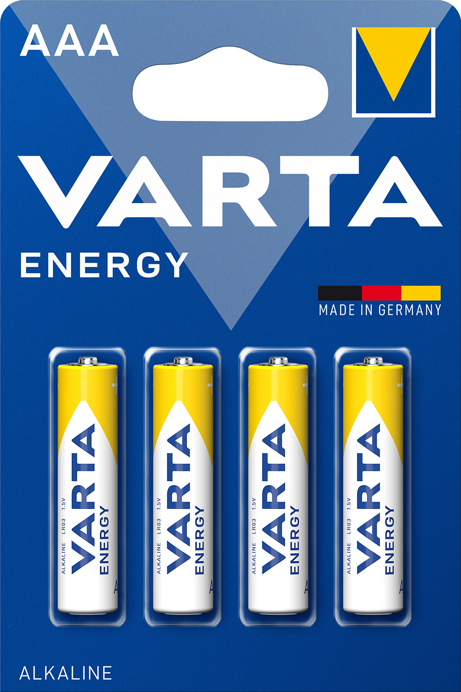 Baterie Energy Varta AAA 1.5V R3 • Set 4 buc