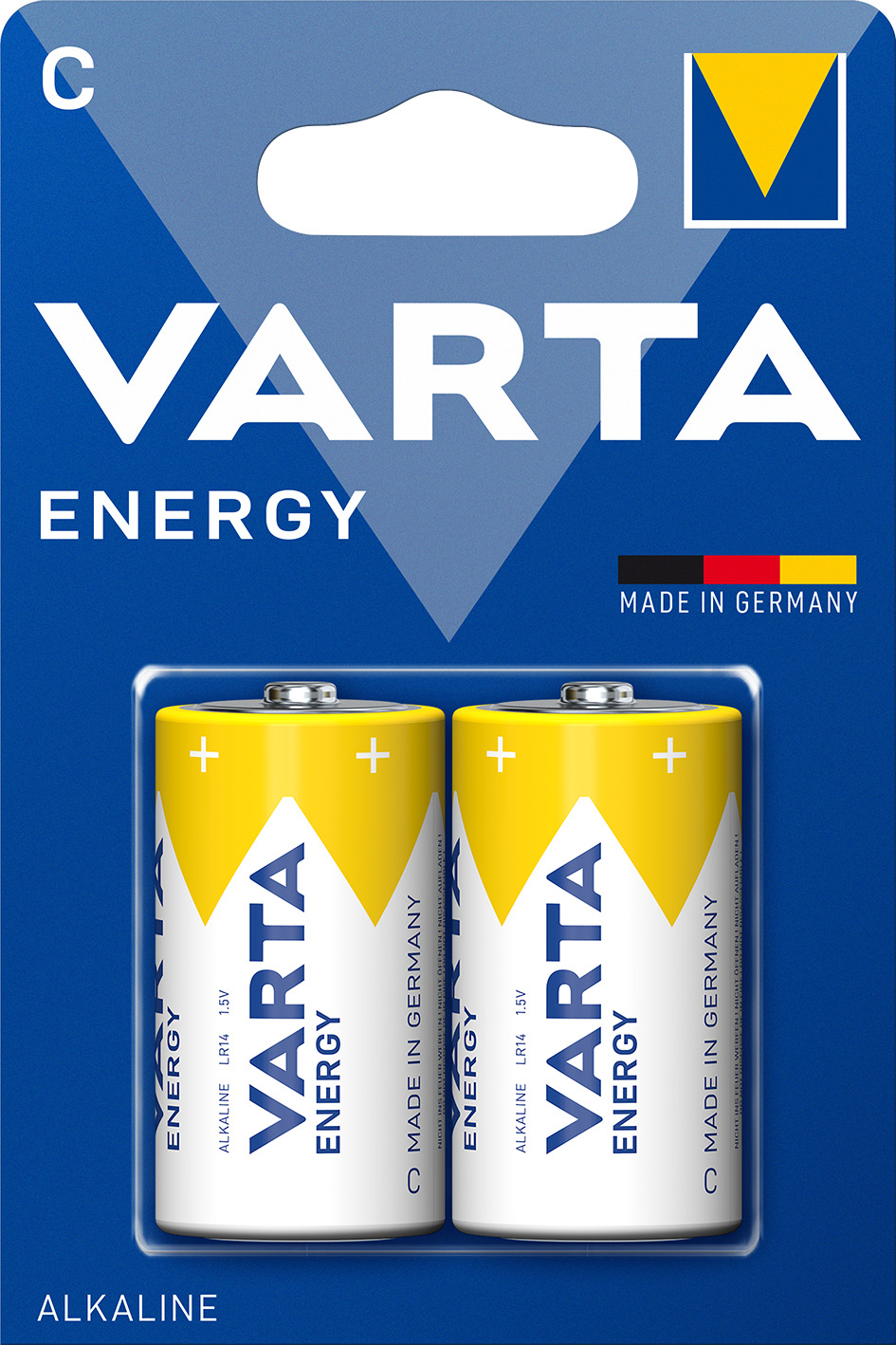 Baterie Varta Energy C 1.5V LR14 • Pachet 2 bucăți