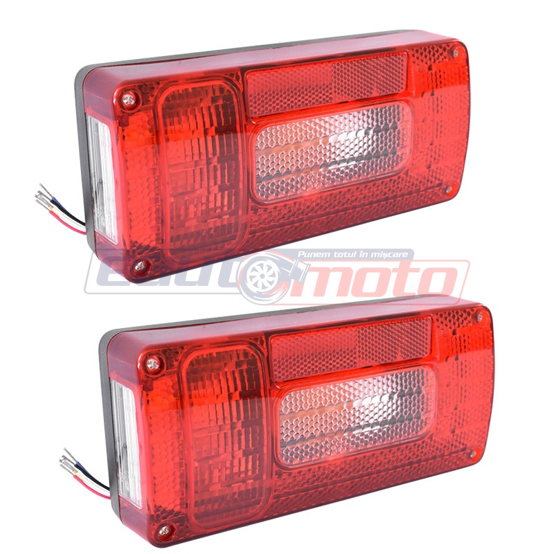 Set lampi remorca Breckner Germany E-mark 220x100x57mm 12V