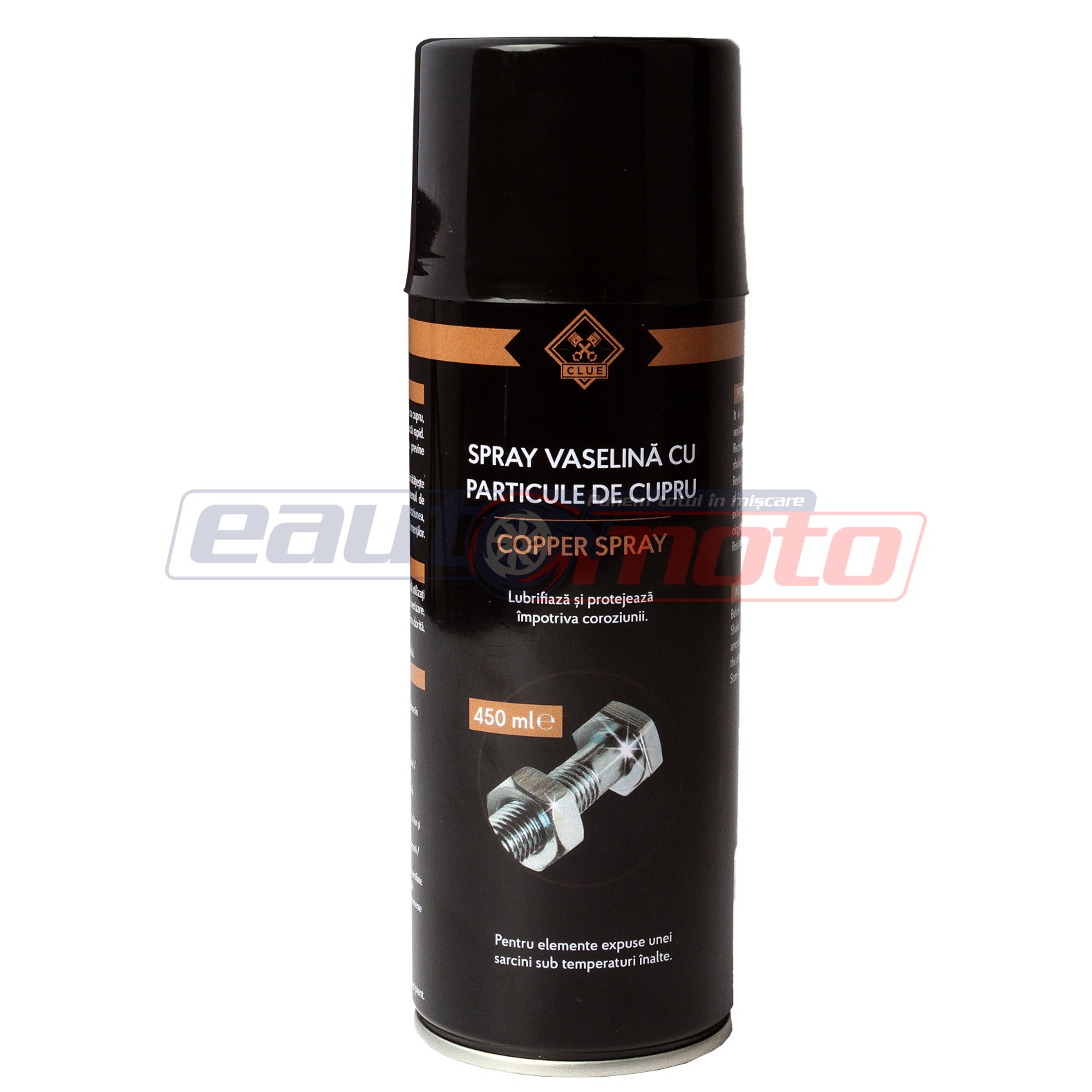 Spray cu particule de cupru vaselină 450 ml CLUE