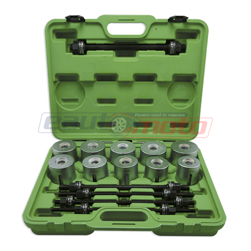 Presa JBM 52494, universala pentru extras si montat bucse si rulmenti, cutie de transport si depozitare
