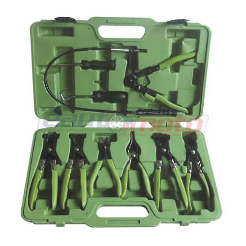 Set 9 clești pentru coliere JBM 52050, cutie din material plastic