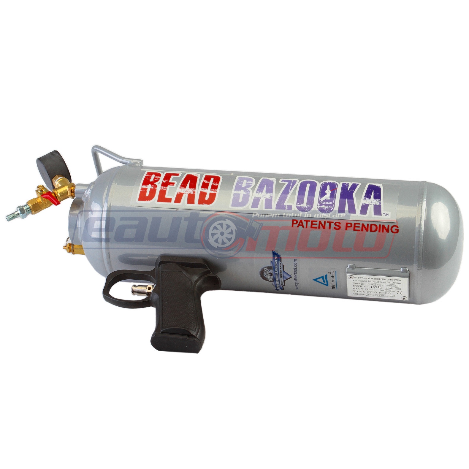 Tun de aer pentru vulcanizare marca BEADB