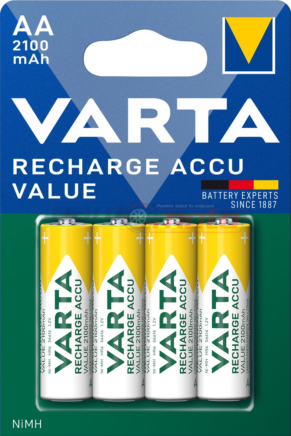 Baterie Varta AA reincarcabila 2100 mAh