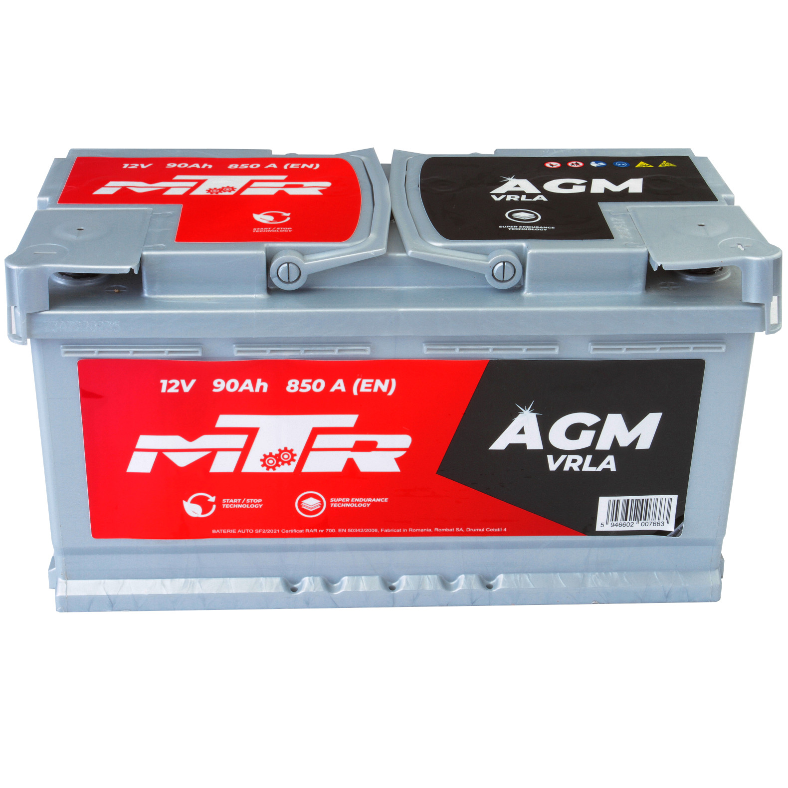 Acumulator AGM-VRLA 90 Ah MTR [Start-Stop]