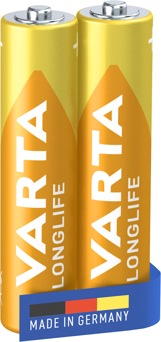 Baterie Varta AAA LongLife, LR03, MN2400; Blister 2 buc