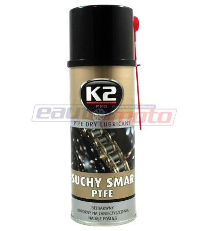 Spray K2 TEFLON DRY LUBRICANT W120, 400 ml, lubrifiant uscat cu teflon