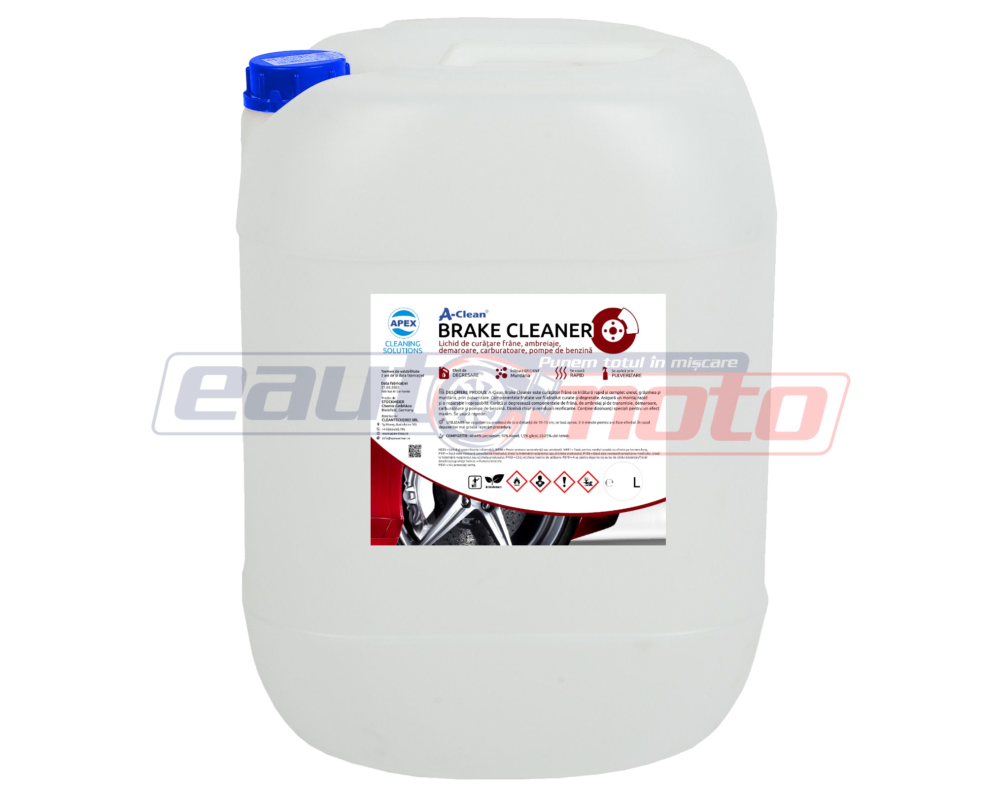 Solutie A-Clean curatat frana si ambreiaj 60L