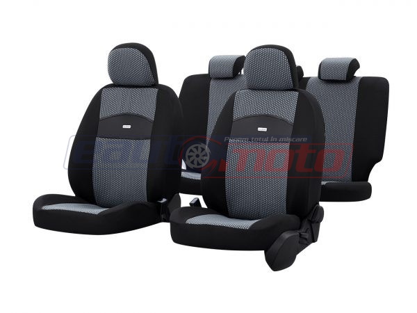 Huse scaun auto Smart Gri