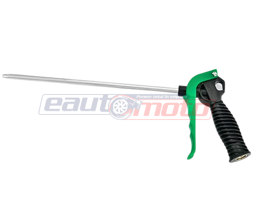 Pistol TOPTUL KAGA0310 pentru suflat aer comprimat, cupla aer 1/4 inch, diametru duza 8 mm, presiune de lucru 5-10 bar, lungime tija 254 mm