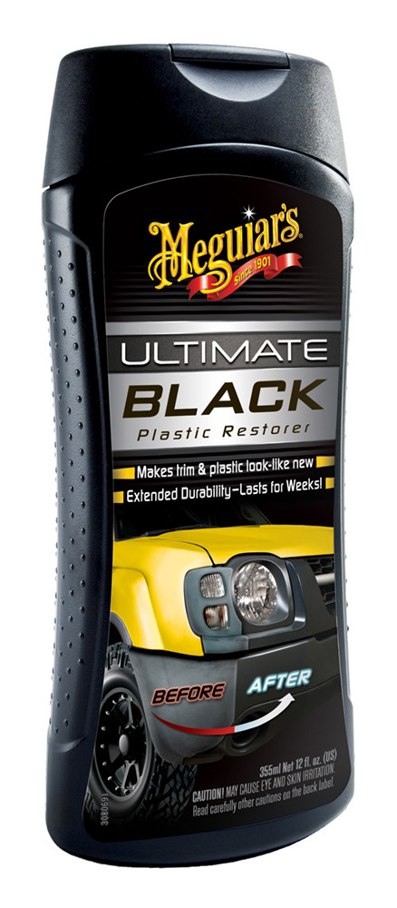 Solutie Meguiars Ultimate Black Restaurare Plastic 355 ml