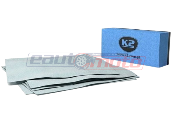 Set 5 servețele pentru aplicare strat ceramic/cuart K2 GRAVON APLICATOR G049, din microfibră