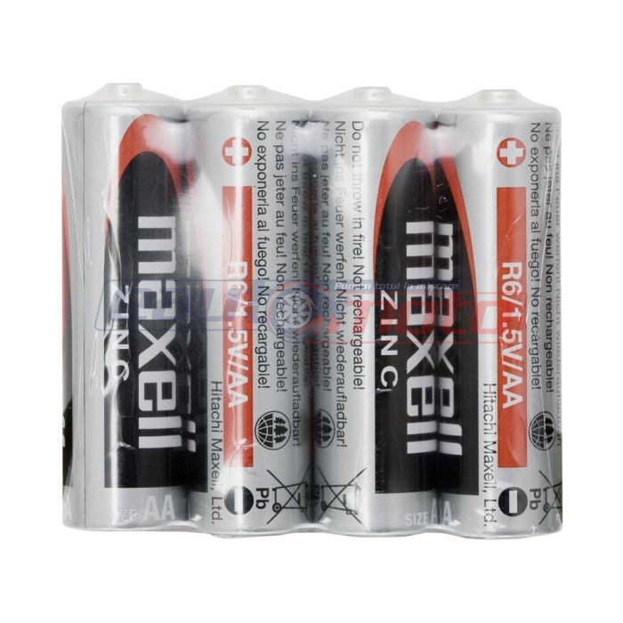 Baterie MAXELL AA • R6Zn • 1,5 V