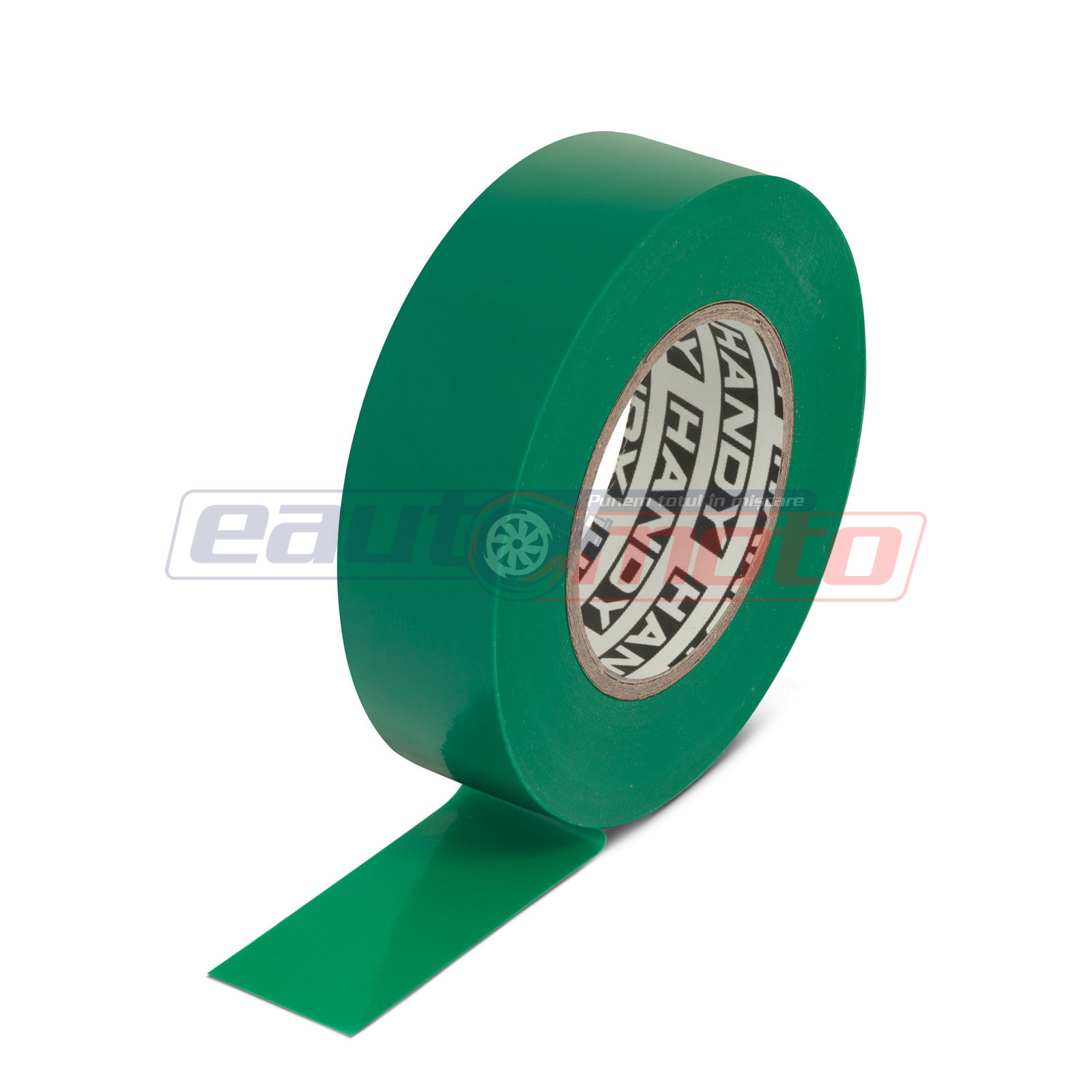 Banda izolatoare - Verde - 19 mm x 20 m