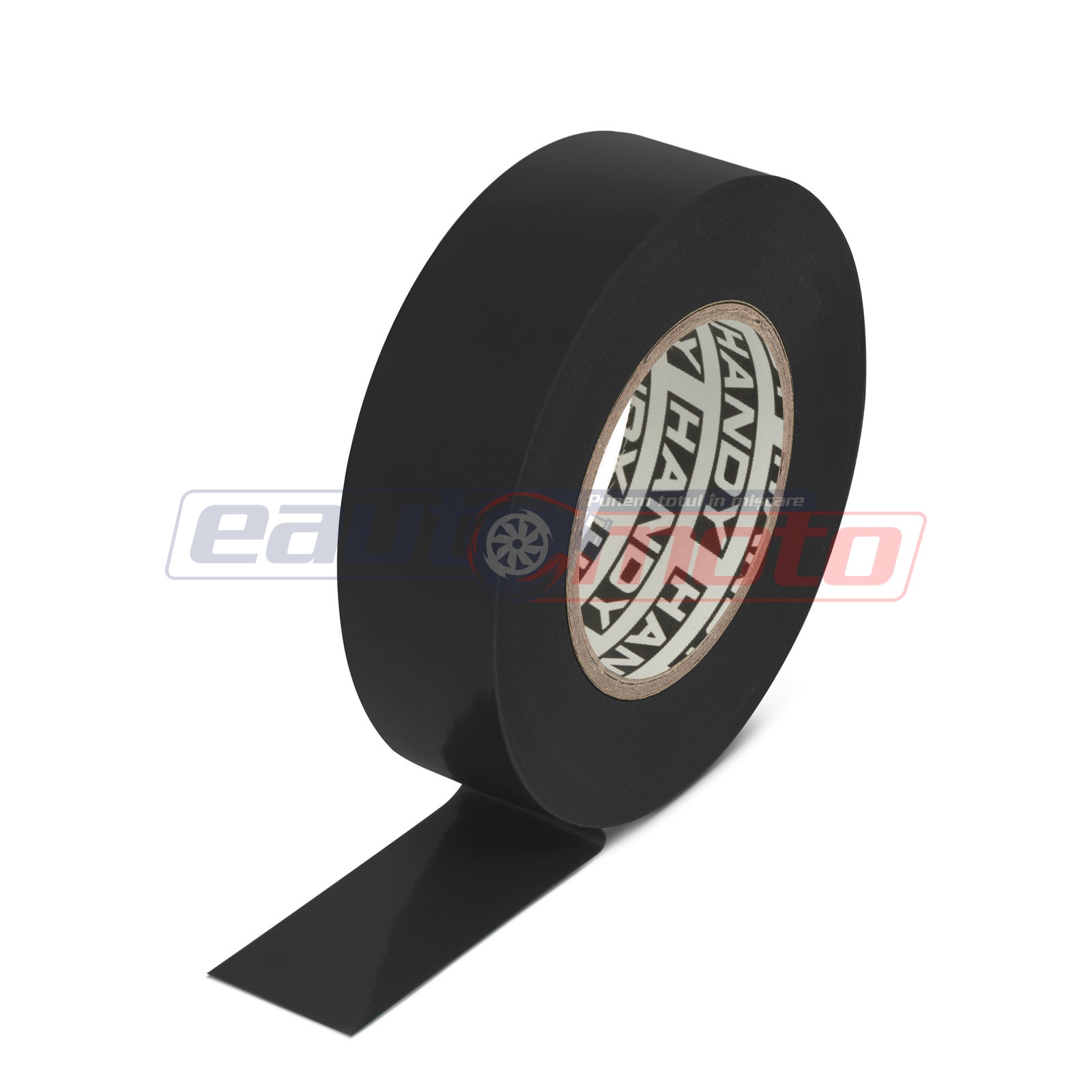 Banda izolatoare - Negru - 19 mm x 20 m