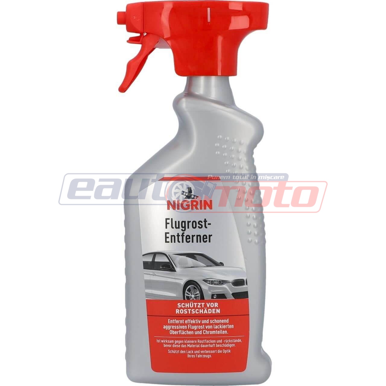 Soluție Nigrin Performance pentru îndepărtarea ruginii de pe suprafețe vopsite, 500 ml