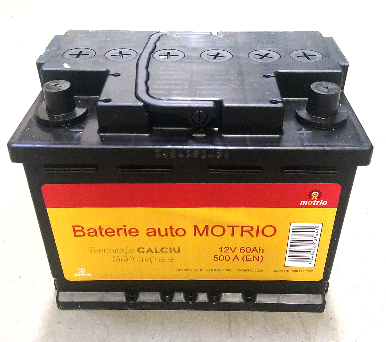 Acumulator Dacia Motrio 60 Ah