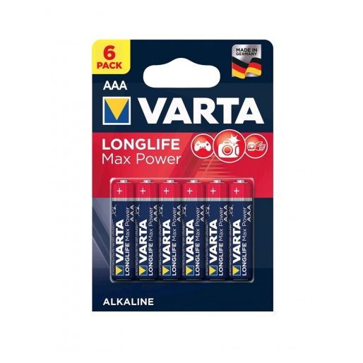 Baterie Varta Longlife Max Power AAA Pachet 6 (4+2)