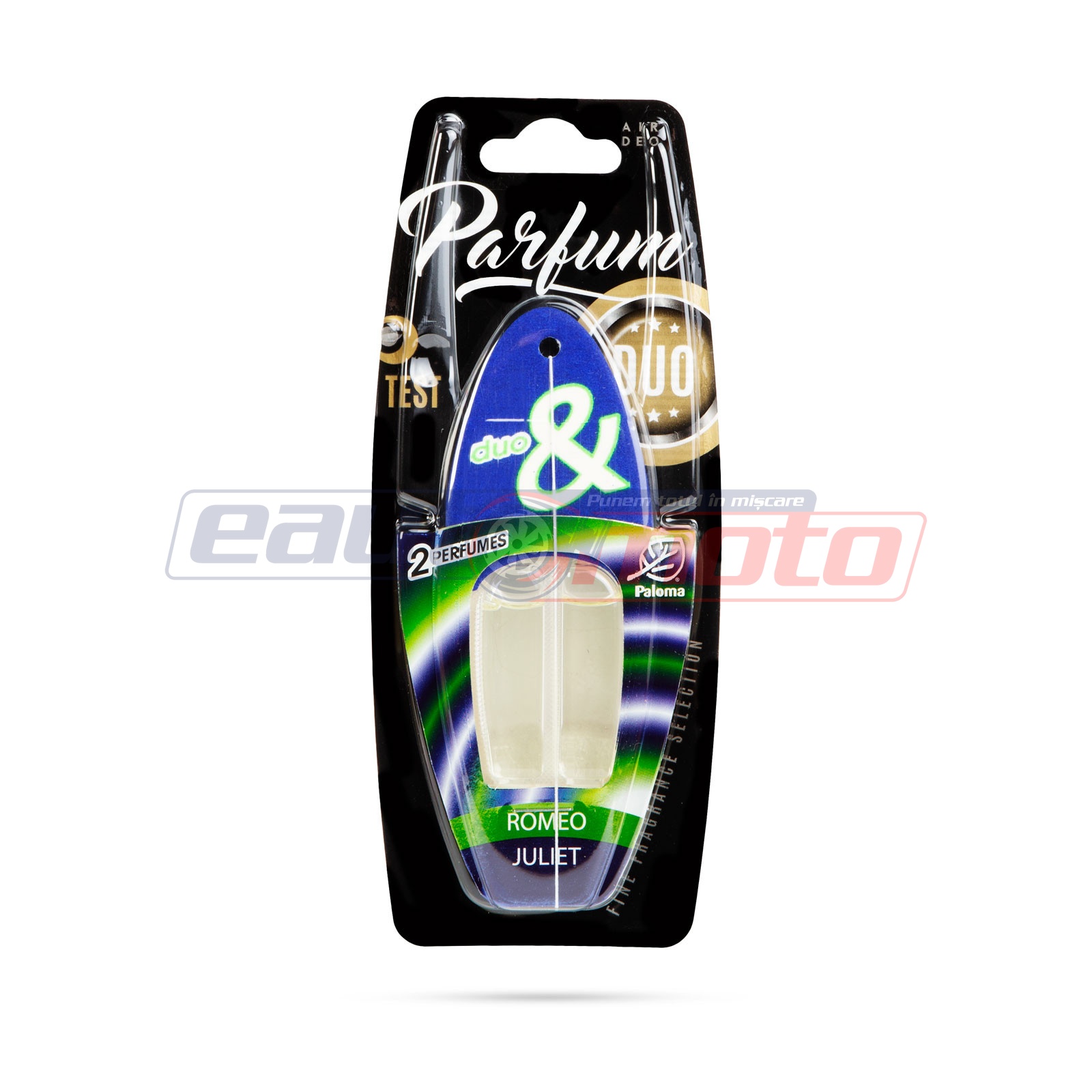 Odorizant auto Romeo & Juliet Parfum Duo Paloma - 2x3 ml