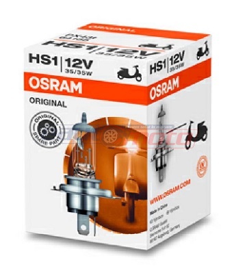 Bec OSRAM moto far principal 12 V, HS1 35/35 W, original, 64185